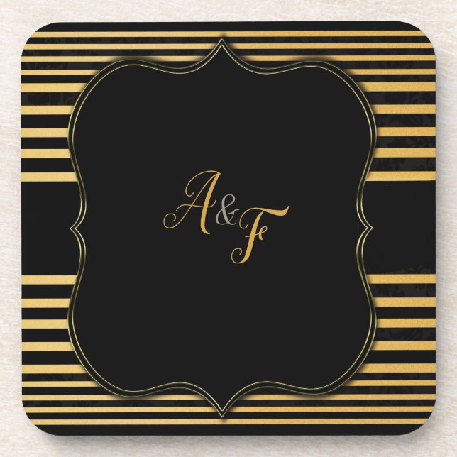 A Porta copos Inspiração Gatsby do Excelente (Frente)