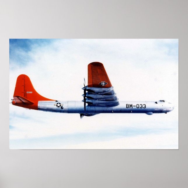 A Poster Convair B-36 Peacemaker 2 (Frente)