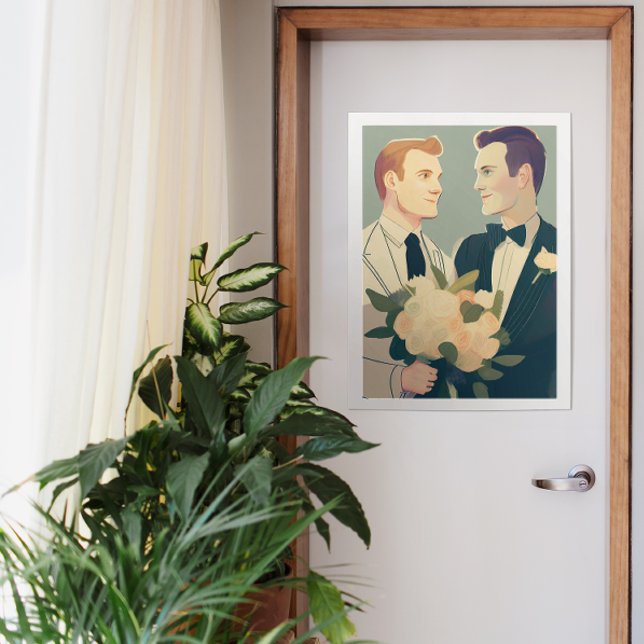 A Poster de Casamento Gay (Criador carregado)