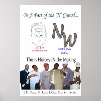 A Poster de Multidão 'N'