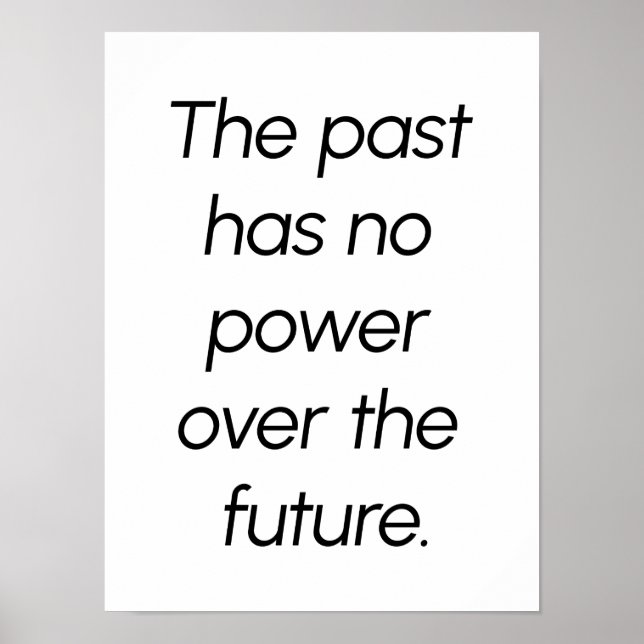 A Poster do passado (Frente)