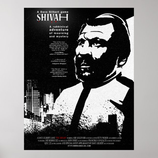 A poster Shivah (Frente)