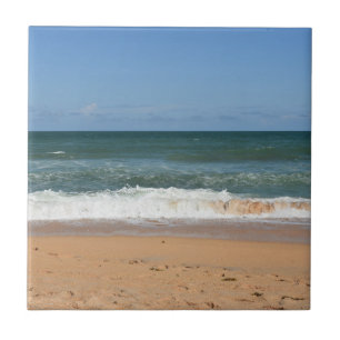 A praia acena o Seascape do litoral