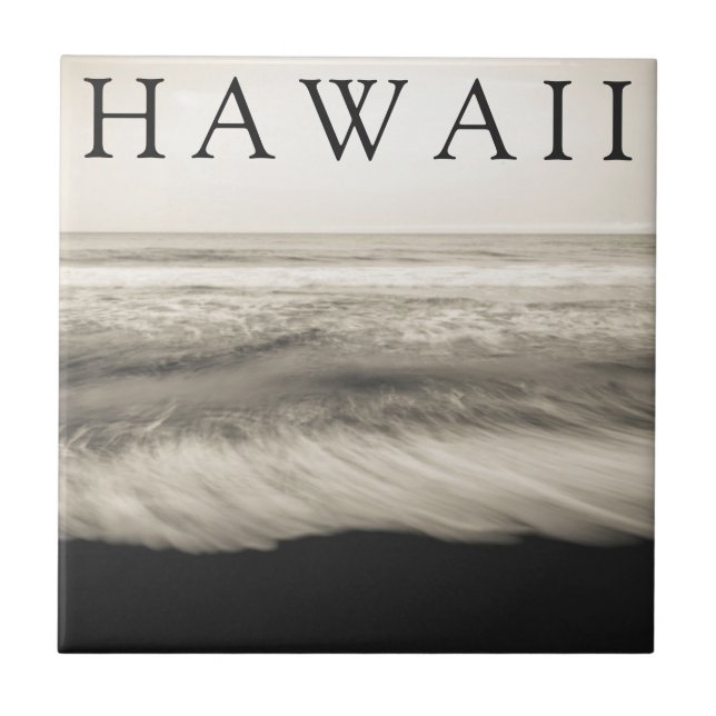 A Praia da Grande Ilha do Havaí (Frente)