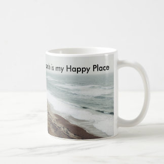 A praia é minha caneca feliz do lugar