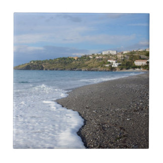 A praia em Scalea