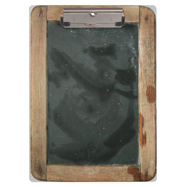 A prancheta do professor da ardósia da escola do (Frente)