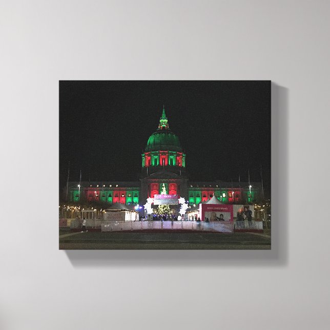 A Prefeitura de São Francisco nº 4 Canvas (Frente)