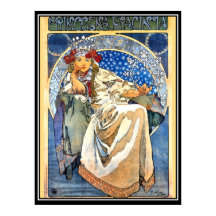 A princesa Alphonse Mucha Poster