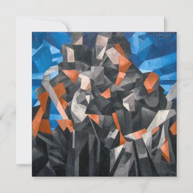 A procissão, Sevilha | Francis Picabia | (Frente)