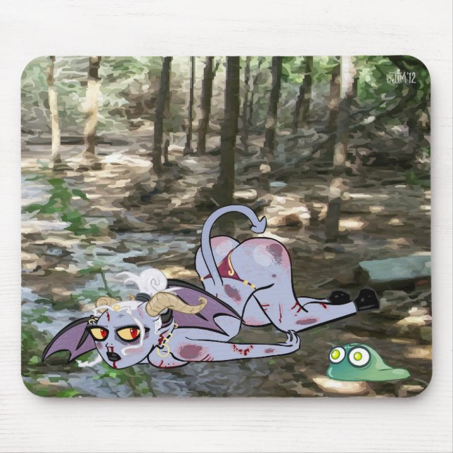 A procura do sequaz: Encontro Mousepad do troll (Frente)