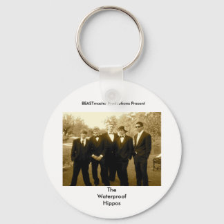 À prova de água oficial Hippos Chaveiro