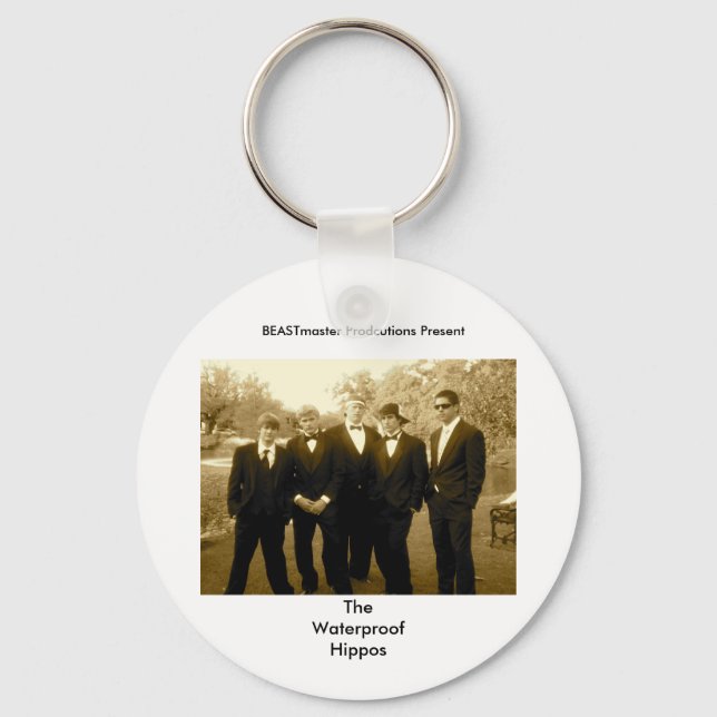 À prova de água oficial Hippos Chaveiro (Frente)