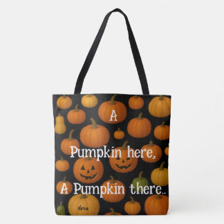 A pumpkin here tote