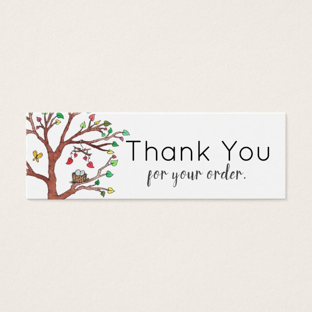 A Qualquer Dia, Obrigado, Etiqueta (Frente)