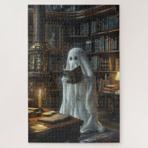 A Quebra-cabeça do Fantasma da Biblioteca Assombra