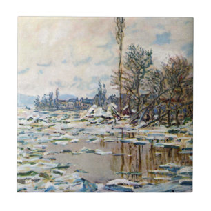 A Quebra do Gelo por Claude Monet
