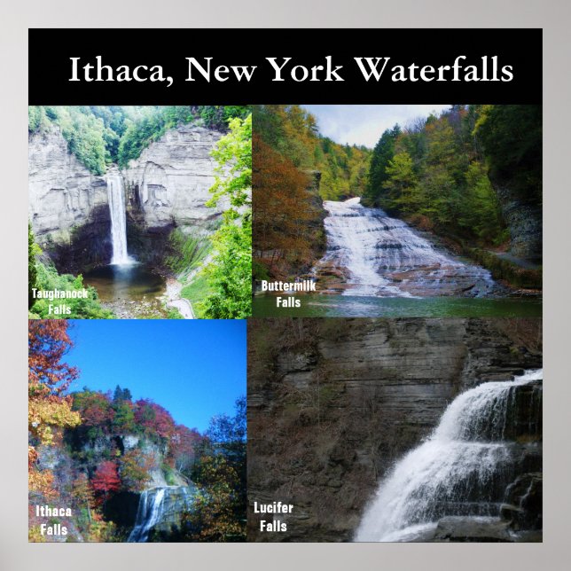 A QUEDA DO poster DE ITHACA NOVA YORK (Frente)
