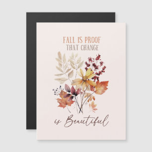 A Queda É Prova De Que A Mudança É Uma Linda Folha