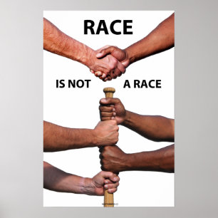 A raça não é um poster da raça