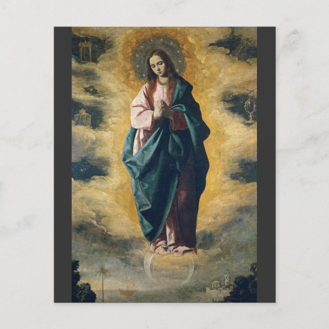 A Radiância Celestial da Imaculada Conceição Arte (Frente)
