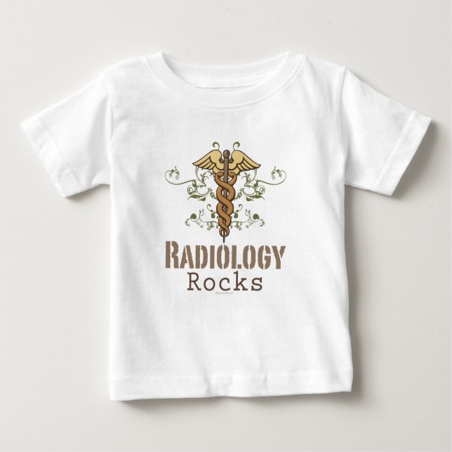 A radiologia balança a camisa do bebê T da (Frente)
