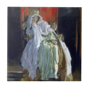 A Rainha da Dinamarca (por Edwin Austin Abbey)