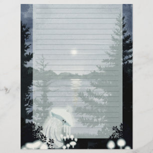 A Rainha do Cogumelo - Papel de Carta de Carta Lin