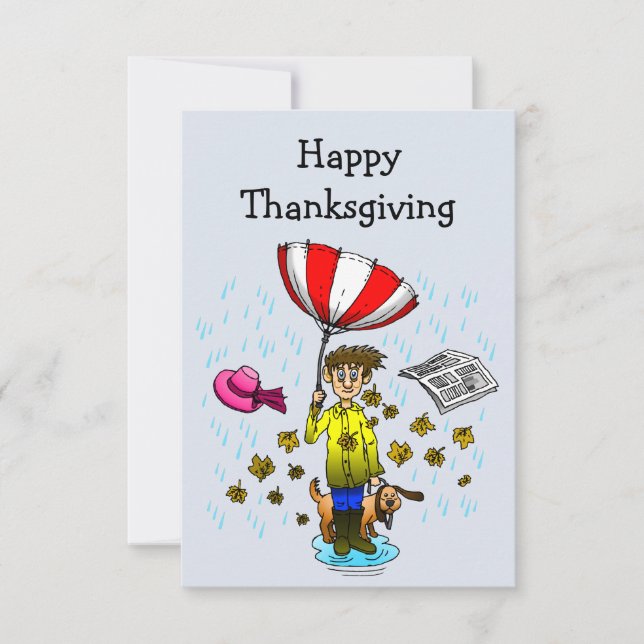 A Rainy Thanksgiving Day (Frente)