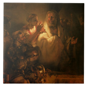 A recusa de St Peter, 1660 (óleo em canvas)