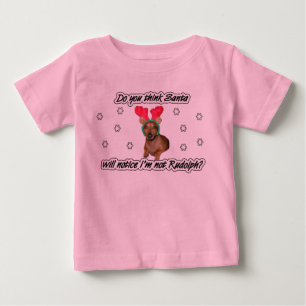 A rena do Dachshund caçoa a camisa