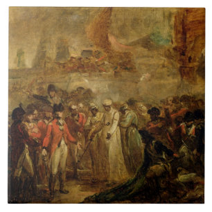 A rendição dos dois filhos de Tipu Sahib (1749-