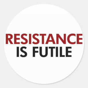 A resistência é etiquetas inúteis