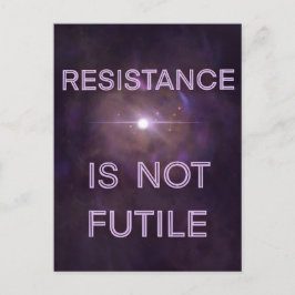 A resistência não é cartão postal fútil