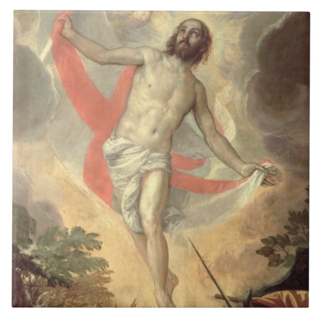 A ressurreição do cristo (óleo em canvas) (Frente)
