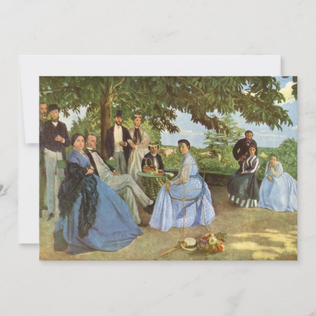 A Reunião Familiar | Fré dé ric Bazille (Frente)