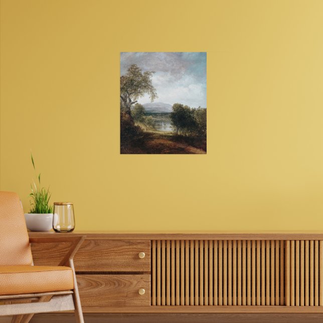 A River Glimpse (CA. 1843-50) Poster (Sala de Estar 2)