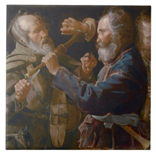 A rixa dos mendigos, c.1625-30 (óleo em canvas)