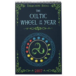 A roda celta do calendário do ano 2017
