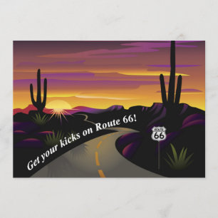 A rota 66 recebe seus convites dos pontapés