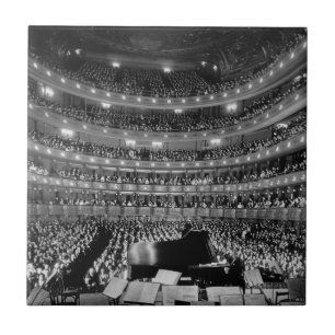 A rua metropolitana anterior 1937 do teatro da