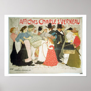 "A rua", poster para a impressora Charles Verne