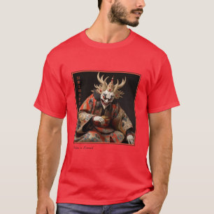 A sabedoria é ganha/vermelha com a camiseta escrev