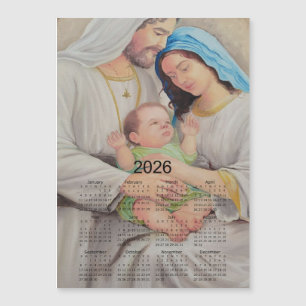 A Sagrada Família: Amor Divino Calendário 2026