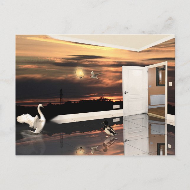 A Sala do Pôr do Sol - Cartão Postal (Frente)