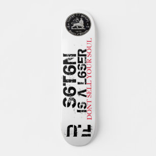A satã É UM skate DE ALMA NÃO VENDIDO PERDIDO