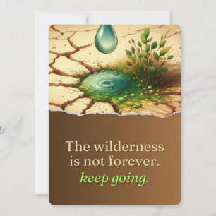 A seca não vai durar para sempre