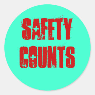 A segurança conta etiquetas