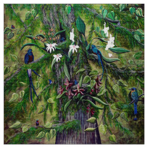 A selva do tecido de Guatemala