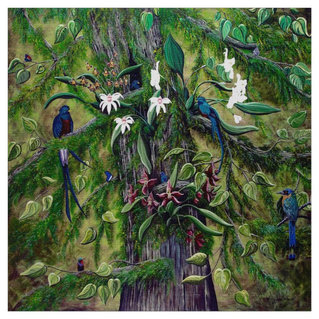 A selva do tecido de Guatemala (Modelo)